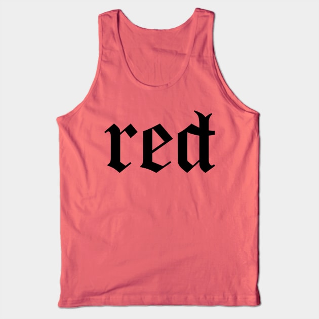 Redputation Tank Top by fashionsforfans